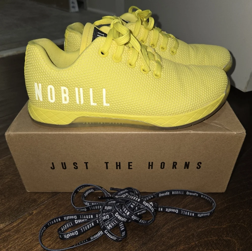 WOMENS NOBULL SF TRAINER LOW Yellow Sneakers